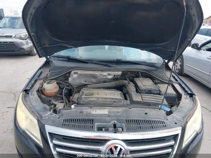 2010 Volkswagen Tiguan S VIN: WVGAV7AX9AW521948 Lot: 39532704