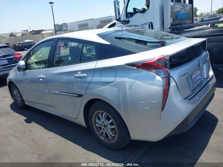 2018 Toyota Prius Three VIN: JTDKARFU6J3545088 Lot: 39532712