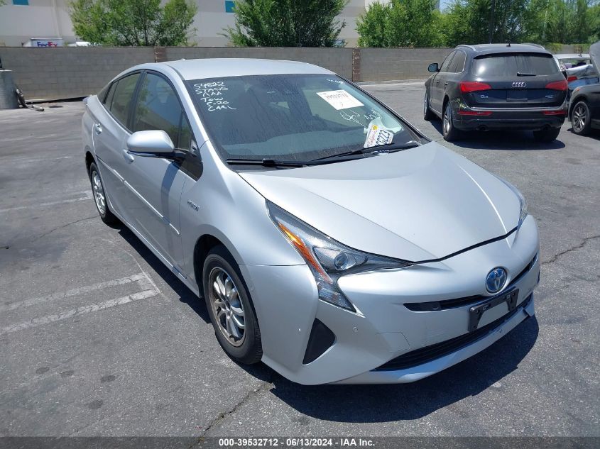 2018 Toyota Prius Three VIN: JTDKARFU6J3545088 Lot: 39532712