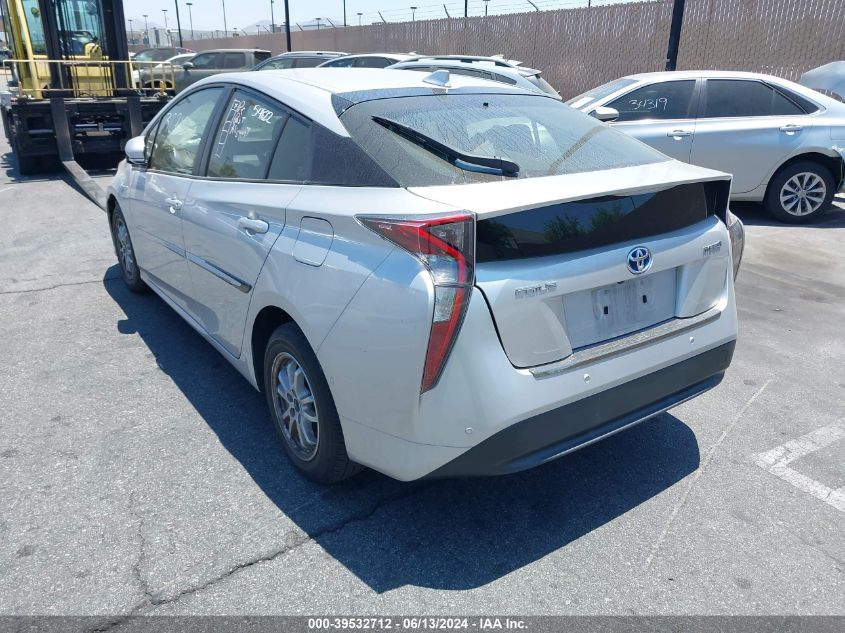 2018 Toyota Prius Three VIN: JTDKARFU6J3545088 Lot: 39532712