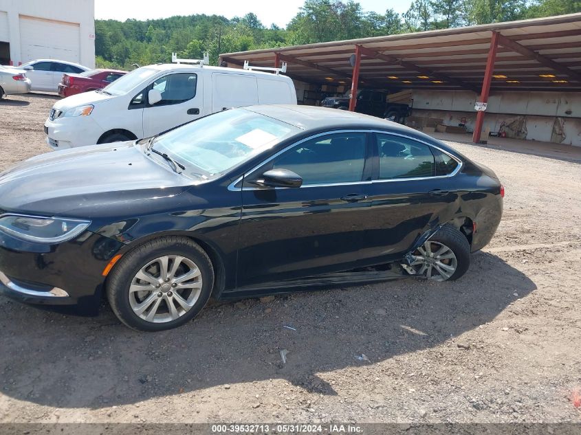 2016 Chrysler 200 Limited VIN: 1C3CCCAB3GN168738 Lot: 39532713