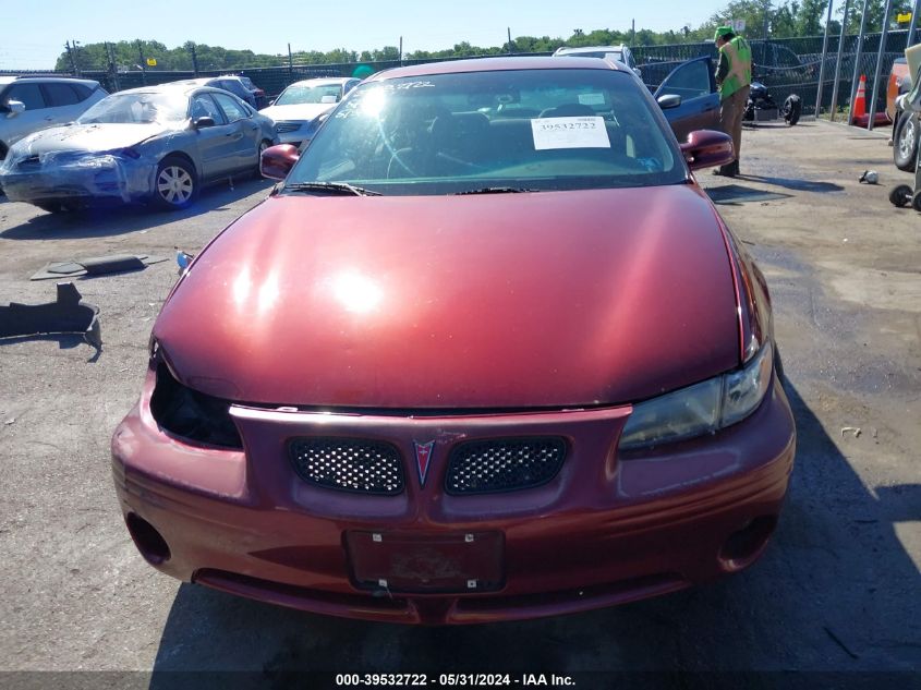 2001 Pontiac Grand Prix Se VIN: 1G2WK52J91F252761 Lot: 39532722