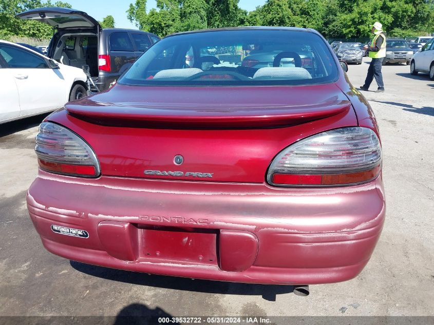 2001 Pontiac Grand Prix Se VIN: 1G2WK52J91F252761 Lot: 39532722