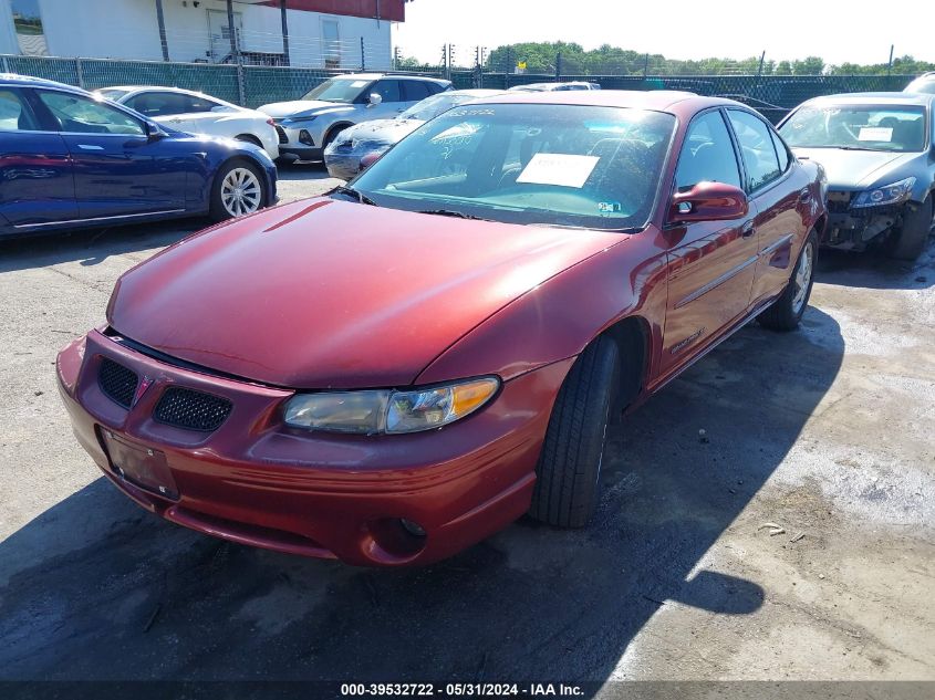 2001 Pontiac Grand Prix Se VIN: 1G2WK52J91F252761 Lot: 39532722