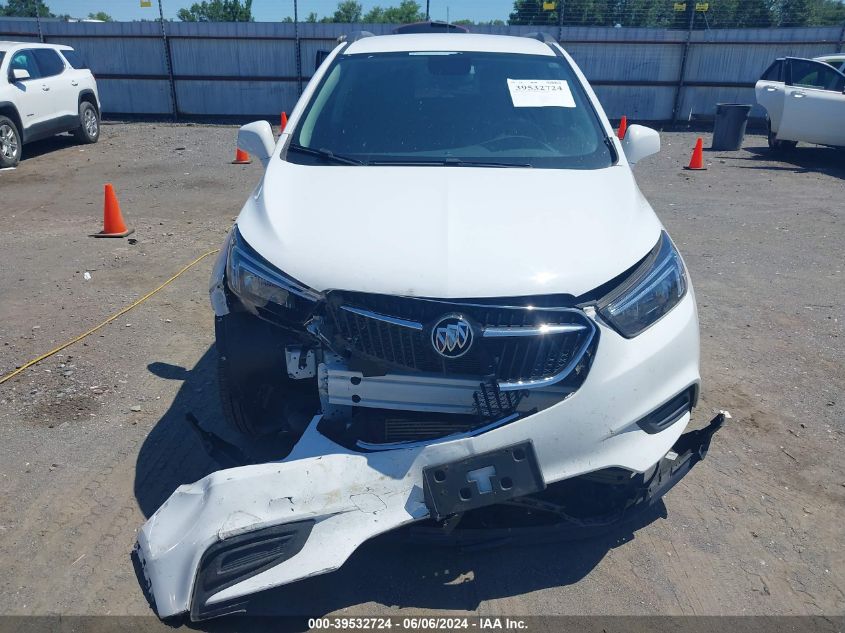 2021 Buick Encore Fwd Preferred VIN: KL4CJASB9MB318041 Lot: 39532724