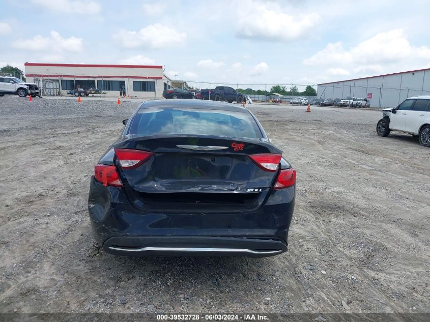 2015 Chrysler 200 Limited VIN: 1C3CCCABXFN747966 Lot: 39532728