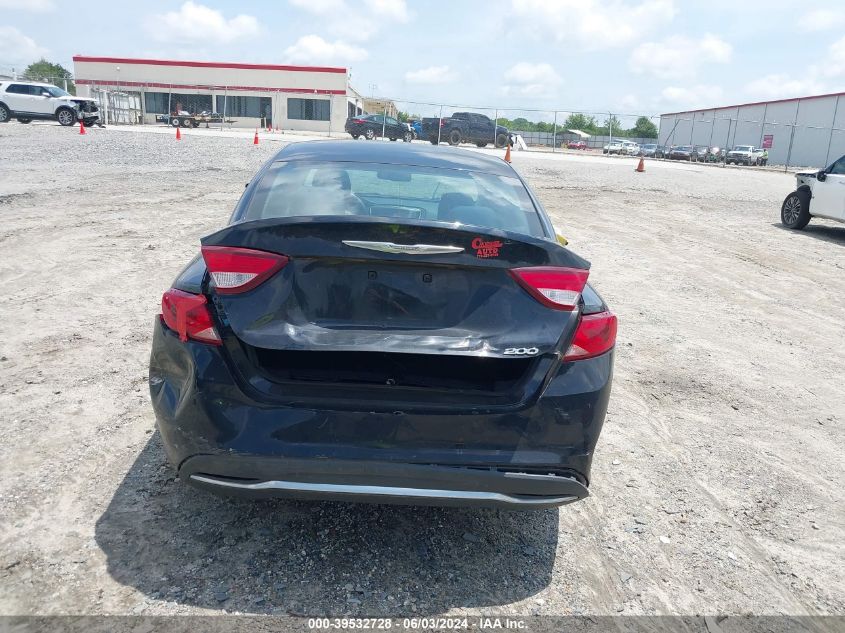 2015 Chrysler 200 Limited VIN: 1C3CCCABXFN747966 Lot: 39532728