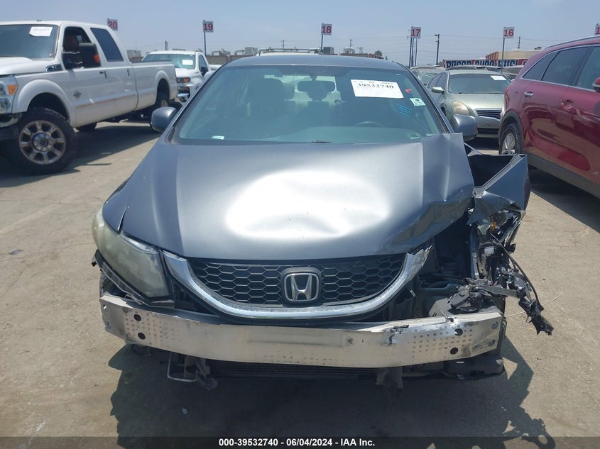 2013 Honda Civic Lx VIN: 19XFB2F51DE214608 Lot: 39532740