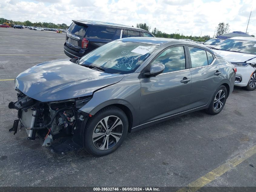 2023 Nissan Sentra Sv Xtronic Cvt VIN: 3N1AB8CV7PY307527 Lot: 39532746