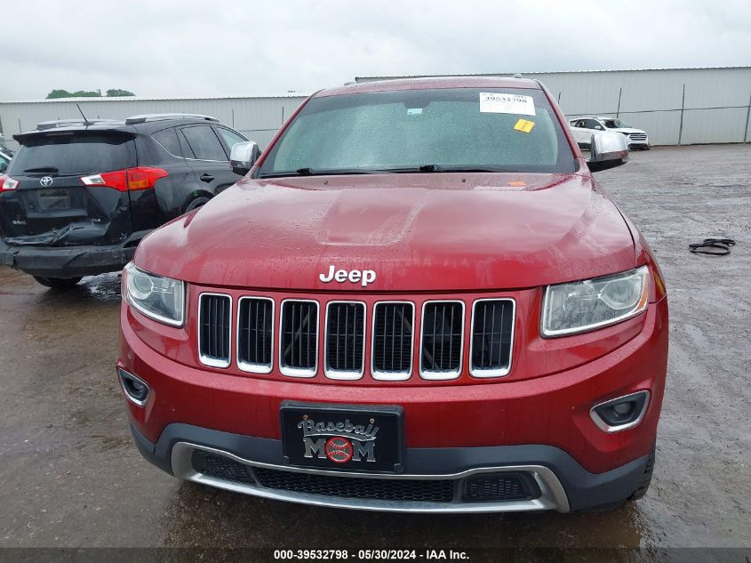 2014 Jeep Grand Cherokee Limited VIN: 1C4RJFBG5EC112512 Lot: 39532798