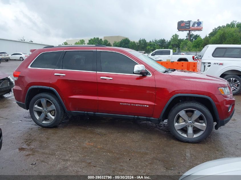 2014 Jeep Grand Cherokee Limited VIN: 1C4RJFBG5EC112512 Lot: 39532798