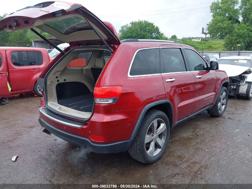 2014 Jeep Grand Cherokee Limited VIN: 1C4RJFBG5EC112512 Lot: 39532798