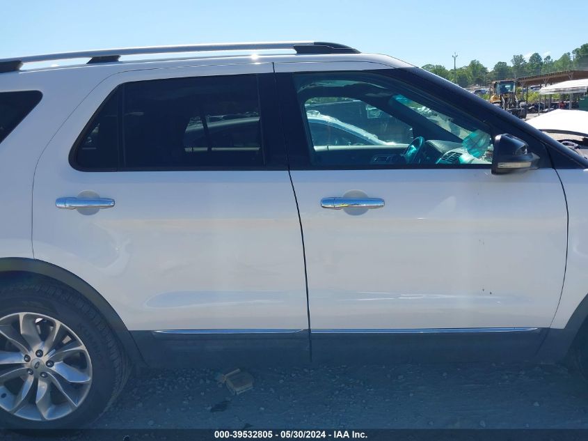 2013 Ford Explorer Xlt VIN: 1FM5K7D80DGB91839 Lot: 39532805