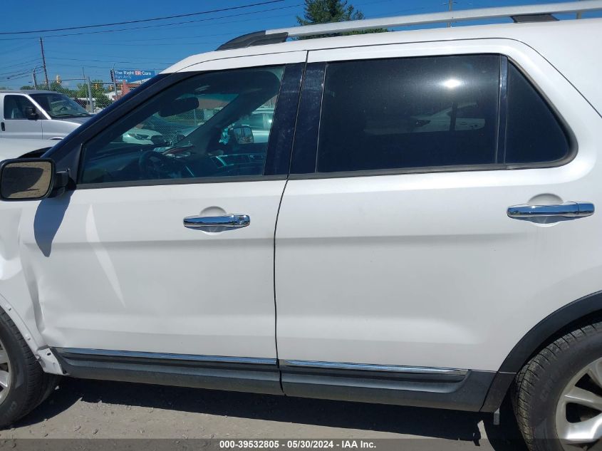 2013 Ford Explorer Xlt VIN: 1FM5K7D80DGB91839 Lot: 39532805