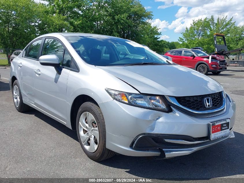 19XFB2F59FE273733 2015 HONDA CIVIC - Image 1