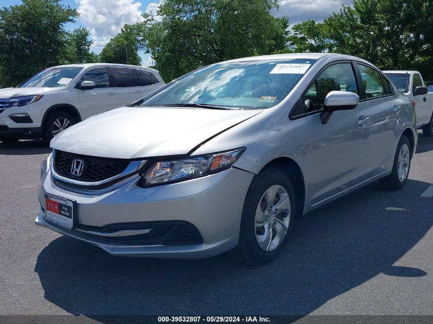 19XFB2F59FE273733 2015 Honda Civic Lx