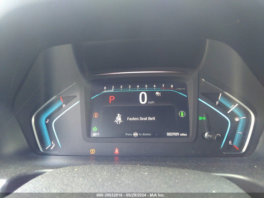 2024 Honda Odyssey Ex-L VIN: 5FNRL6H64RB022494 Lot: 39532816