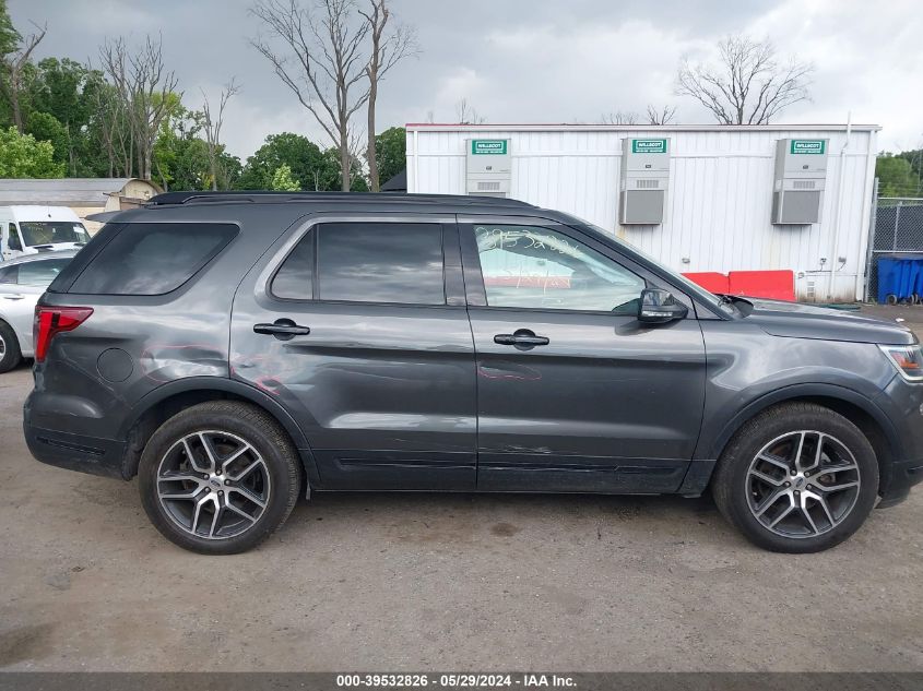 2019 Ford Explorer Sport VIN: 1FM5K8GT0KGA58565 Lot: 39532826