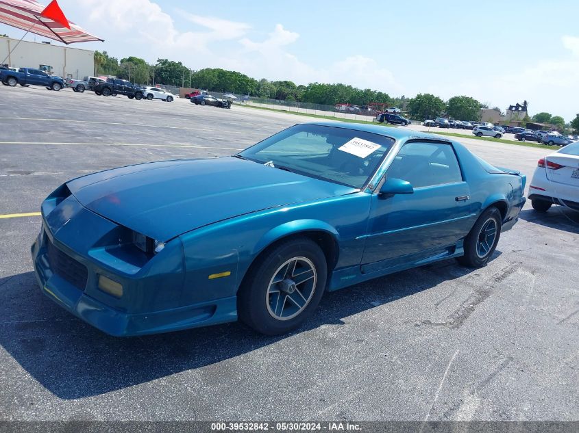 1992 Chevrolet Camaro Rs VIN: 1G1FP23T6NL160017 Lot: 39532842