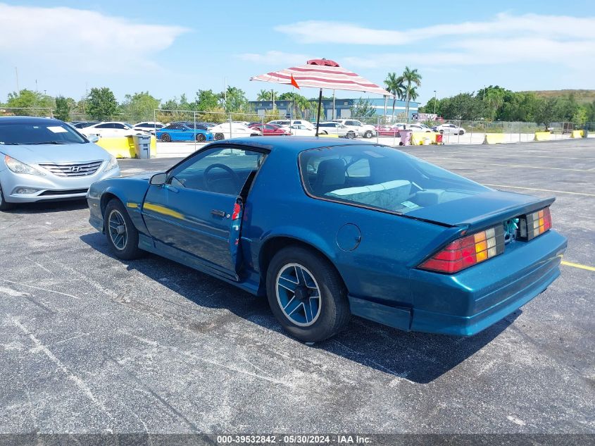 1992 Chevrolet Camaro Rs VIN: 1G1FP23T6NL160017 Lot: 39532842