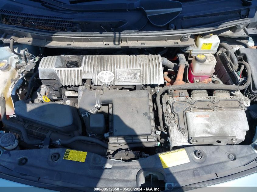 2012 Toyota Prius Plug-In VIN: JTDKN3DP5C3002381 Lot: 39532858