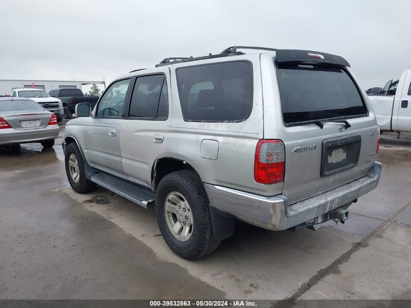 2000 Toyota 4Runner Sr5 V6 VIN: JT3GN86R7Y0177990 Lot: 39532863