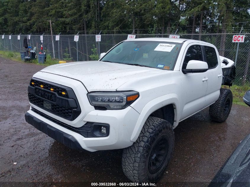 2018 Toyota Tacoma Dbl Cab/Sr5/Trd Sport/Or VIN: 5TFAZ5CNXJX056177 Lot: 39532868