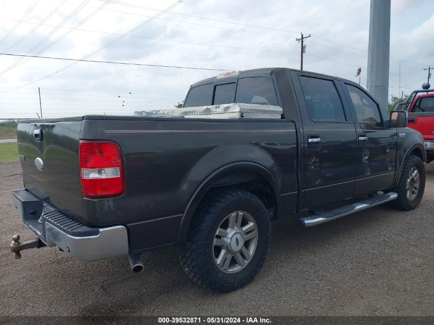 2006 Ford F-150 Lariat/Xlt VIN: 1FTPW12V46KE00281 Lot: 39532871