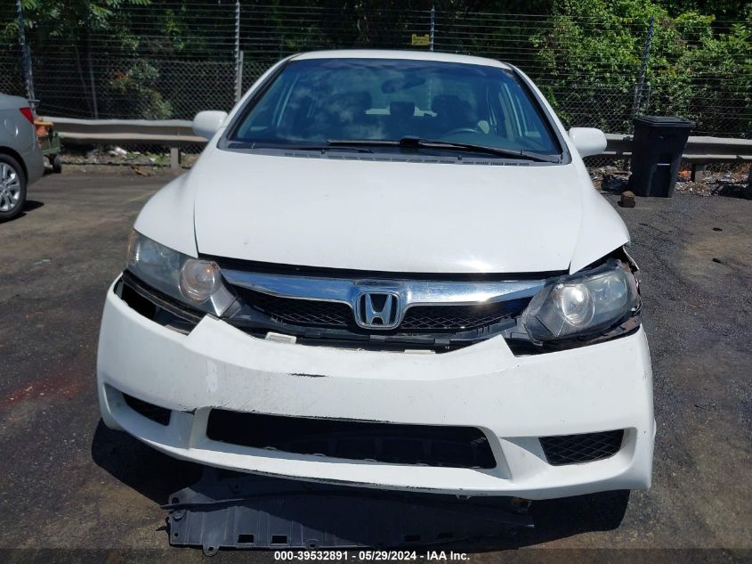 2009 Honda Civic Lx VIN: 1HGFA16539L020742 Lot: 39532891