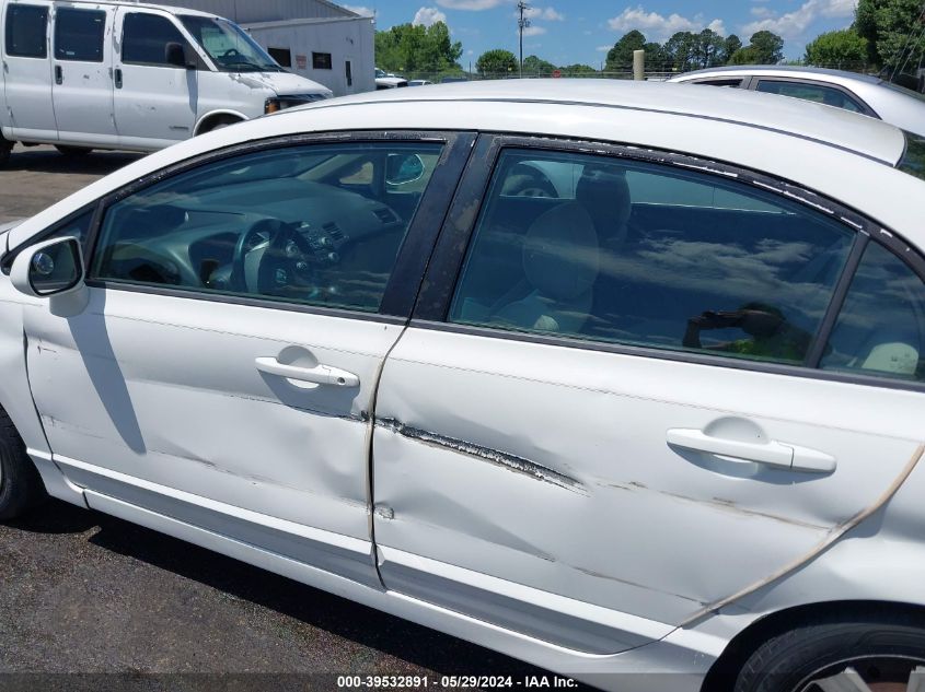 2009 Honda Civic Lx VIN: 1HGFA16539L020742 Lot: 39532891