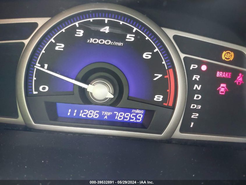 2009 Honda Civic Lx VIN: 1HGFA16539L020742 Lot: 39532891