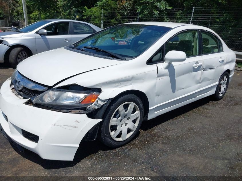 2009 Honda Civic Lx VIN: 1HGFA16539L020742 Lot: 39532891