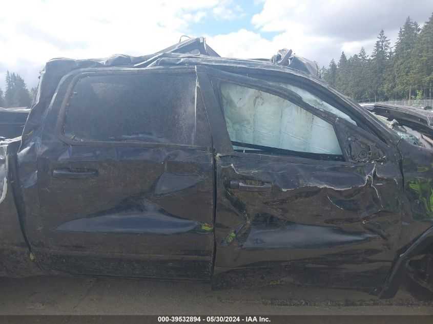 2019 Ram 1500 Laramie 4X4 5'7 Box VIN: 1C6SRFJT9KN850264 Lot: 39532894