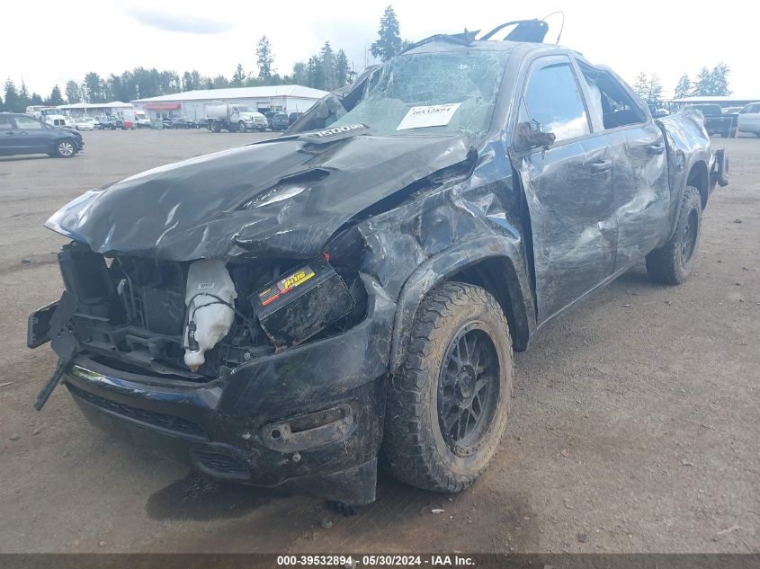 2019 Ram 1500 Laramie 4X4 5'7 Box VIN: 1C6SRFJT9KN850264 Lot: 39532894