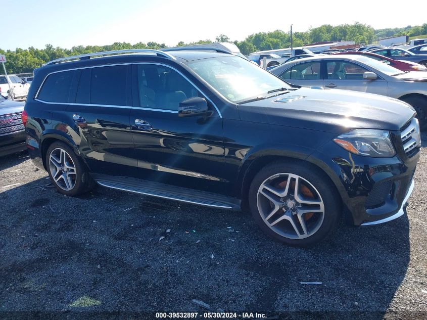 2017 Mercedes-Benz Gls 550 4Matic VIN: 4JGDF7DE4HA804639 Lot: 39532897