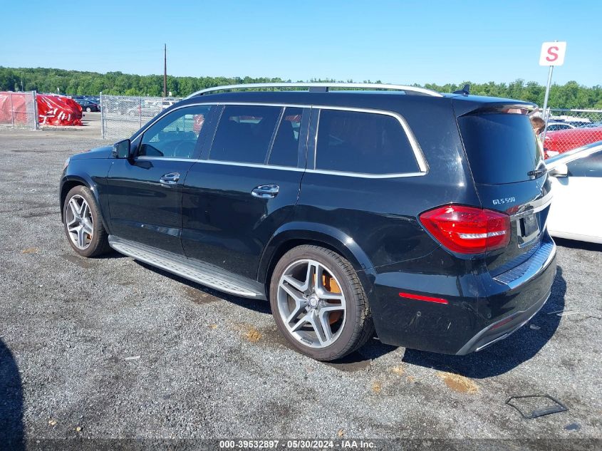 2017 Mercedes-Benz Gls 550 4Matic VIN: 4JGDF7DE4HA804639 Lot: 39532897