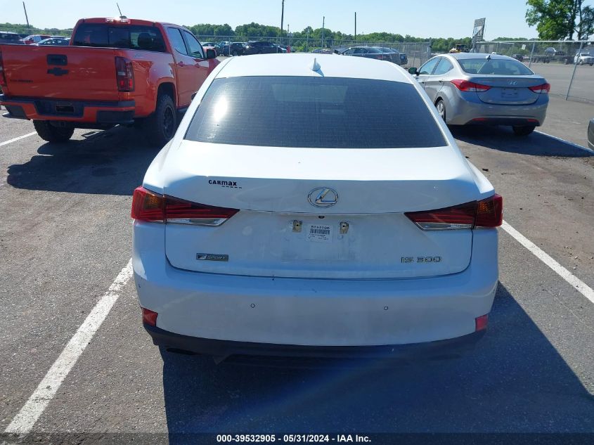 2018 Lexus Is 300 VIN: JTHBA1D29J5080537 Lot: 39532905
