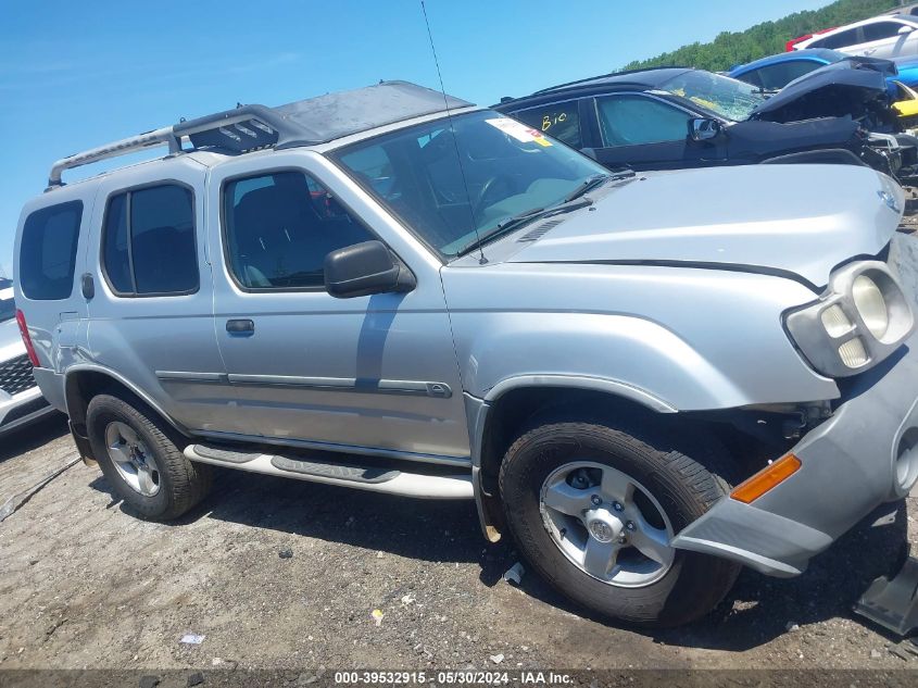 2004 Nissan Xterra Xe VIN: 5N1ED28T64C660791 Lot: 39532915