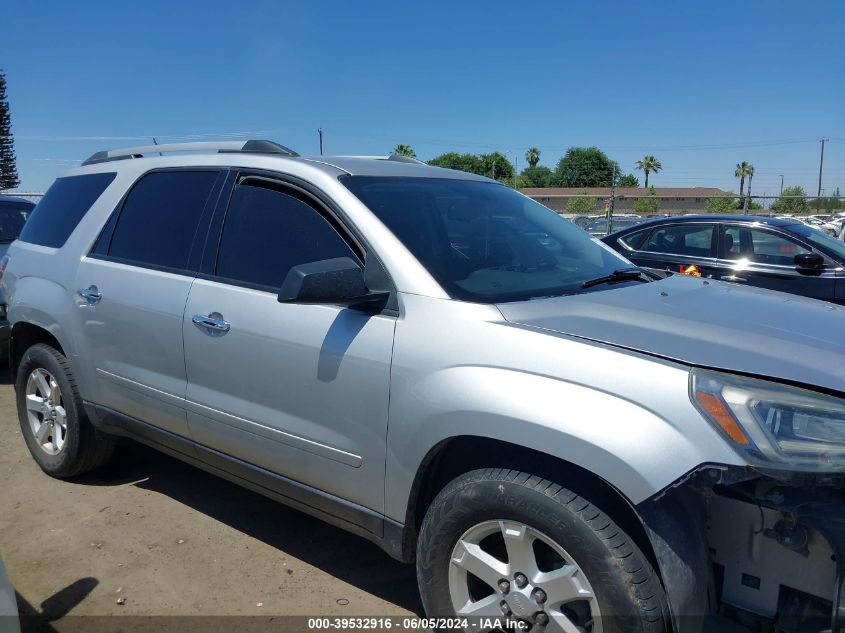 2015 GMC Acadia Sle-1 VIN: 1GKKRNEDXFJ114828 Lot: 39532916