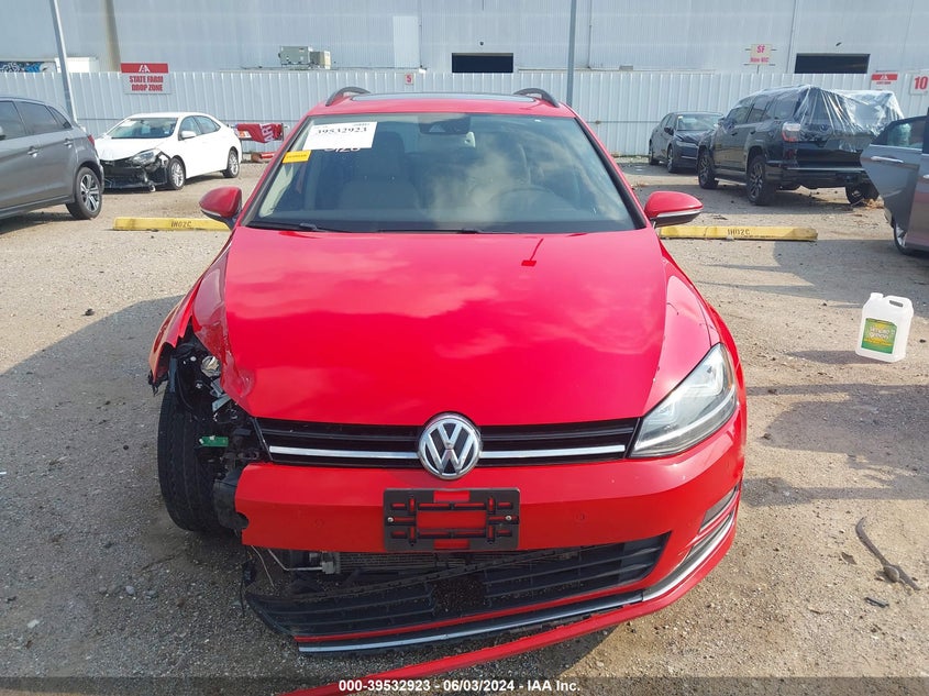 2016 VOLKSWAGEN GOLF SPORTWAGEN TSI SE 4-DOOR - 3VWC17AU6GM502374