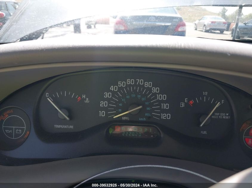 2003 Buick Century Custom VIN: 2G4WS52J631227186 Lot: 39532925