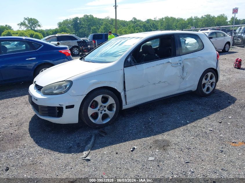 2010 Volkswagen Gti 2-Door VIN: WVWED7AJ0AW241209 Lot: 39532928