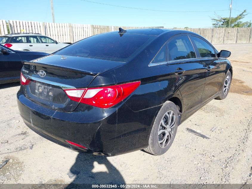 2011 Hyundai Sonata Gls VIN: 5NPEB4AC3BH266781 Lot: 39532945