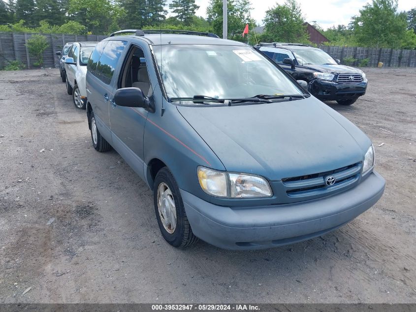 2000 Toyota Sienna Le VIN: 4T3ZF13C1YU231451 Lot: 39532947