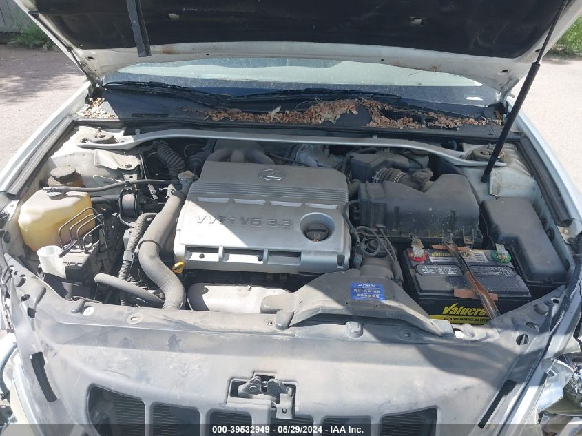 2006 Lexus Es 330 VIN: JTHBA30G565175956 Lot: 39532949