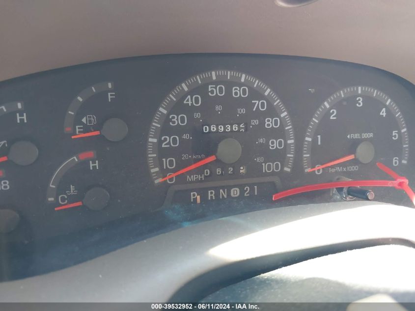 1997 Ford F-150 Lariat/Xl/Xlt VIN: 1FTDX18WXVND33893 Lot: 39532952