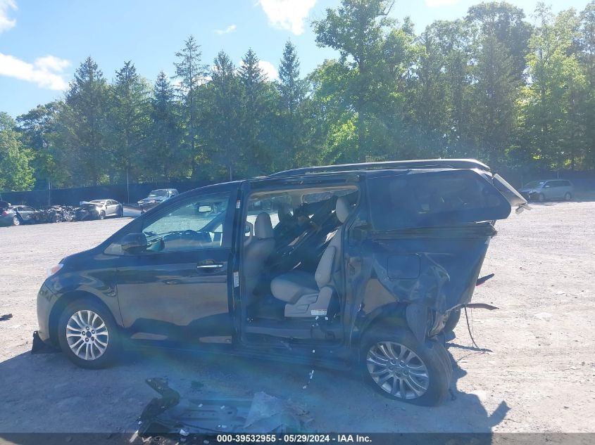 2015 Toyota Sienna Xle 8 Passenger VIN: 5TDYK3DC3FS616574 Lot: 39532955