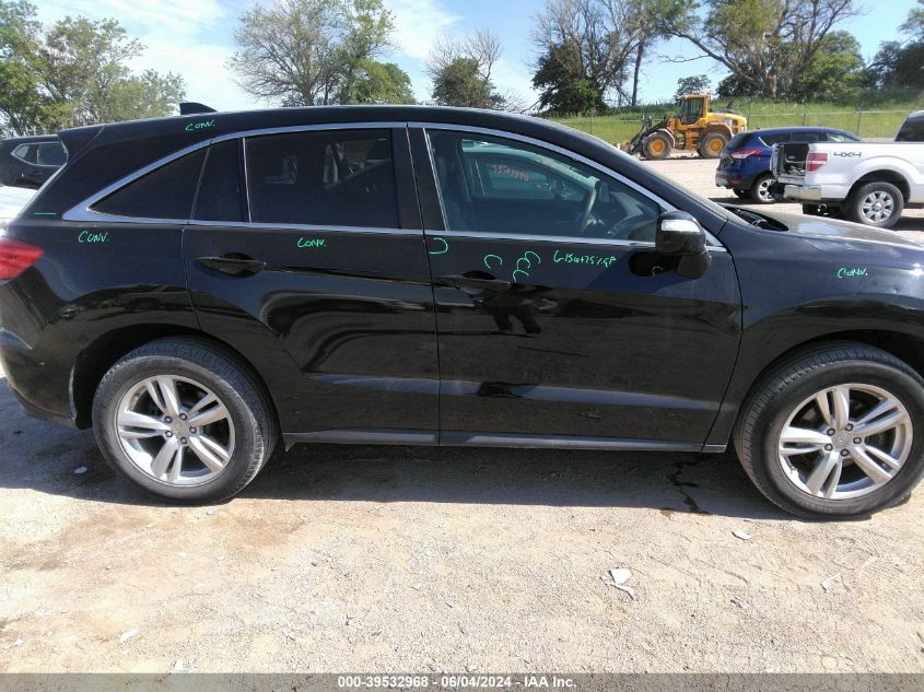 2015 Acura Rdx VIN: 5J8TB3H36FL002206 Lot: 39532968