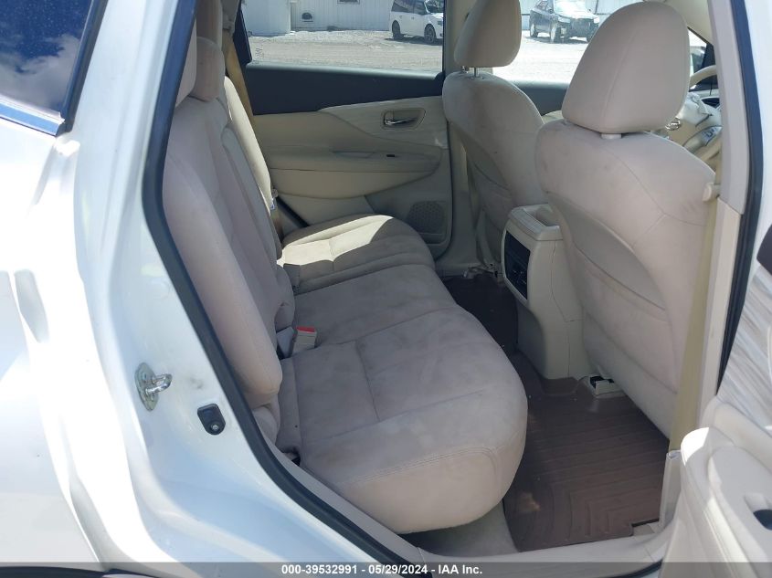 2015 Nissan Murano S VIN: 5N1AZ2MH7FN212651 Lot: 39532991