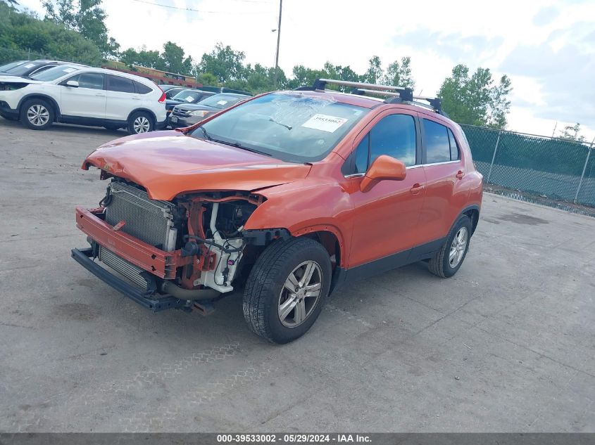 2015 Chevrolet Trax Lt VIN: KL7CJLSB5FB187773 Lot: 39533002